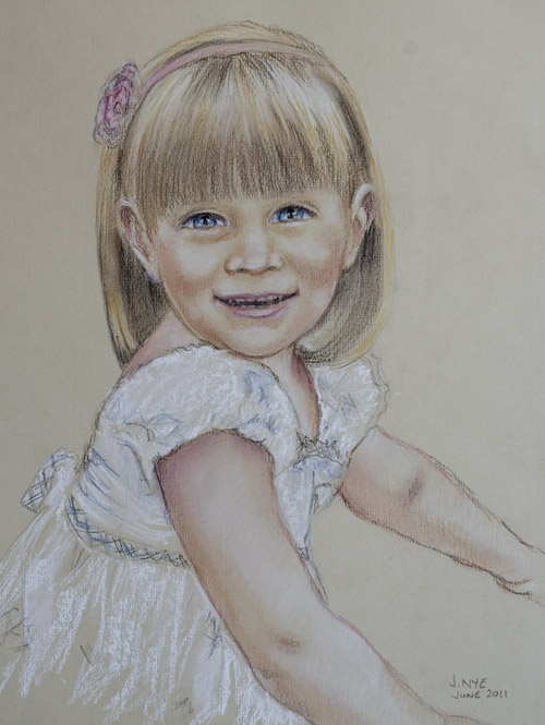 Child portrait by Julie Nye