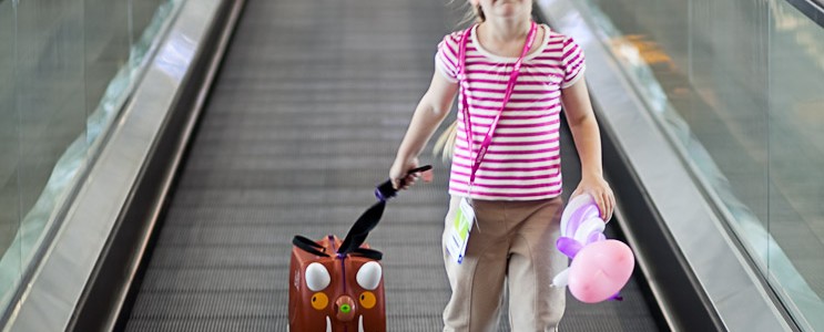 On the moving walkways