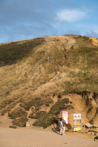 Worrybomb climbs the hill